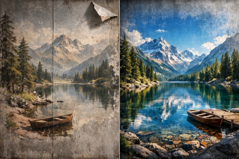 Druk ścienny czy fototapeta? Wielkie starcie technologii i kosztów [Porównanie 2026]